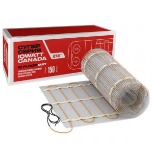 Тонкий самоклеящийся греющий мат IQ FLOOR MAT 150 Вт/м.кв - 18м²