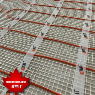 Тонкий самоклеящийся греющий мат IQ FLOOR MAT 150 Вт/м.кв - 18м²