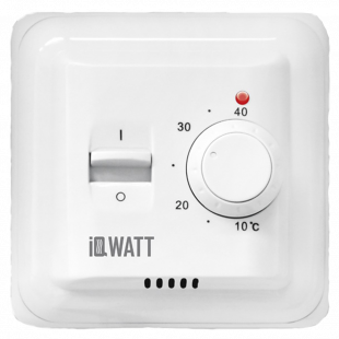 Терморегулятор с ручным управлением IQ THERMOSTAT M (white)