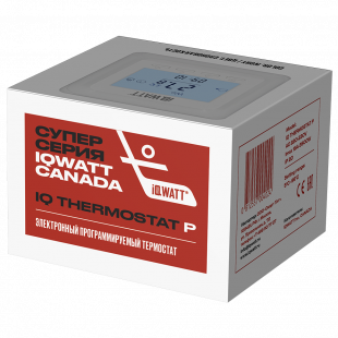 Терморегулятор с ЖК-дисплеем IQ THERMOSTAT Р (ivory)