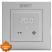 Электронный термостат IQ THERMOSTAT D серебристый металлик