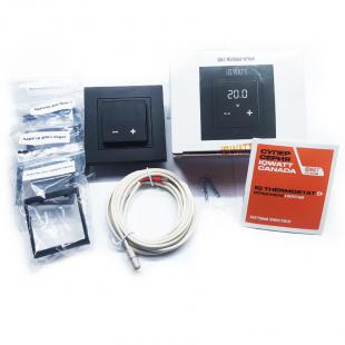 Электронный термостат IQ THERMOSTAT D черный матовый