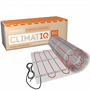 Тонкий самоклеящийся греющий мат CLIMATIQ MAT 8м²