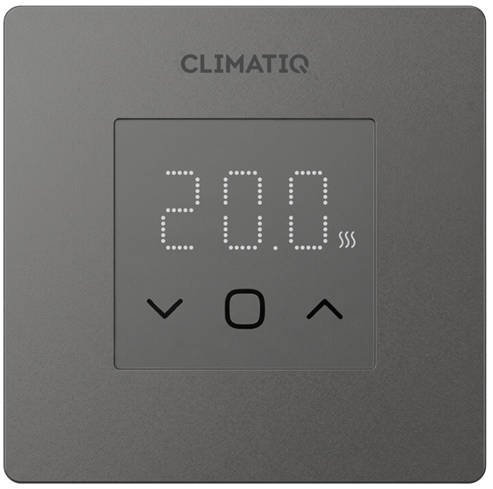 Электронный терморегулятор CLIMATIQ FD графит